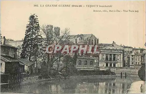 Cartes postales La Grande Guerre 1914 16 Verdun bombarde