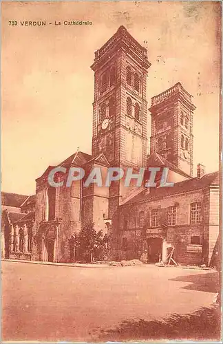 Cartes postales Verdun La Cathedrale