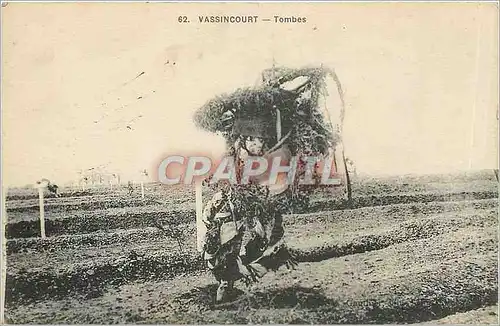 Cartes postales Vassincourt Tombes