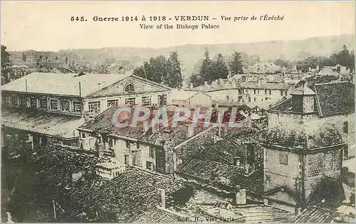 Cartes postales Verdun Vue prise de l'Eveche