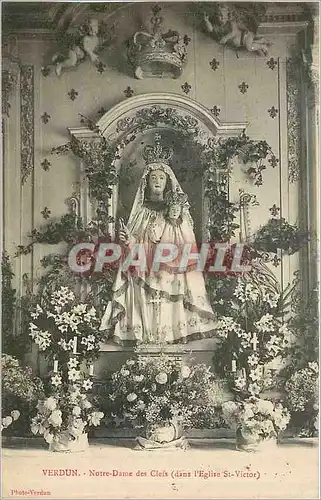 Cartes postales Verdun Notre Dame des Clefs dans l'Eglise St Victor
