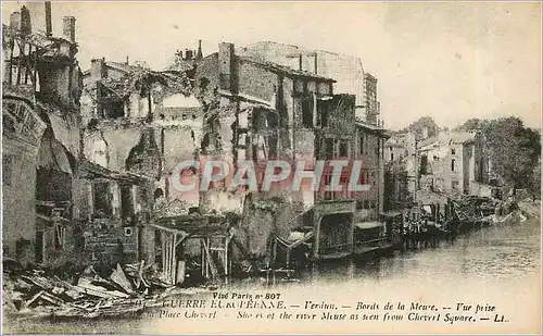 Cartes postales Verdun Bords de la Meuse