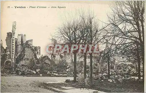 Ansichtskarte AK Verdun Place d'Armes