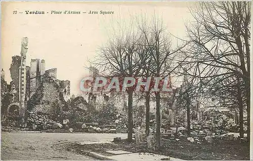 Cartes postales Verdun Place d'Armes