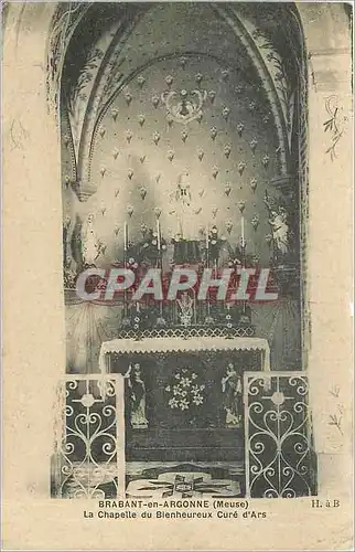 Cartes postales Brabant en Argonne Meuse La Chapelle du Bienheureux Cure d'Ars