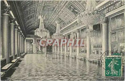 Cartes postales Palais de Compiegne La Salle des Fetes