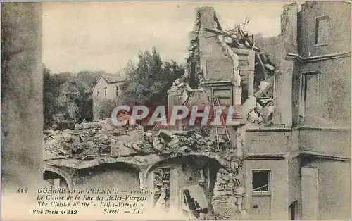 Cartes postales Guerre Europeenne Verdun Le Cloitre de la Rue des Bedes Vierges