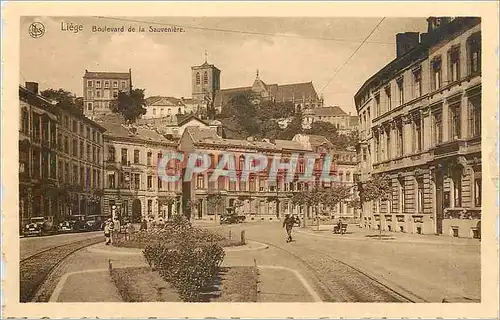 Cartes postales Liege Boulevard de la Sauveniere