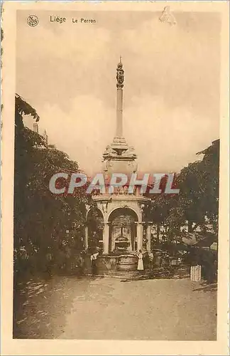 Cartes postales Liege Le Perron