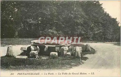 Ansichtskarte AK Fontainebleau La Foret La Table du Grand Maitre