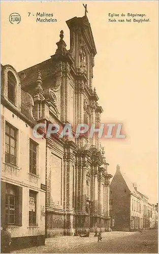 Cartes postales Malines Eglise du Beguinage