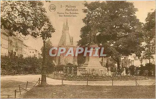 Cartes postales Malines Avenue Van Beneden