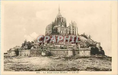 Cartes postales Le Mont Saint Michel Cote Est