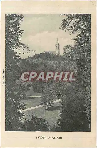 Cartes postales Bayon Les Charades