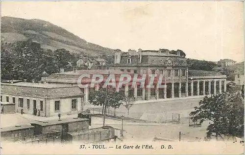Cartes postales Toul La Gare de l'Est
