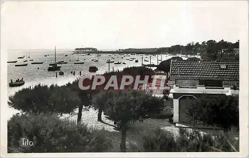 Cartes postales Andernos les Bains Vue sur le Bassin vers les Quinconces