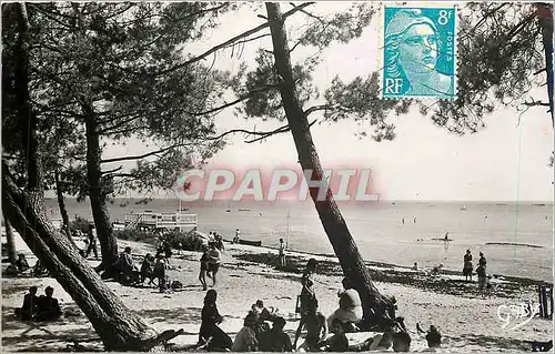 Moderne Karte Andernos le Mauret Gironde La Plage