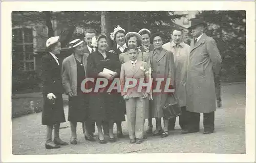 CARTE PHOTO Personnages