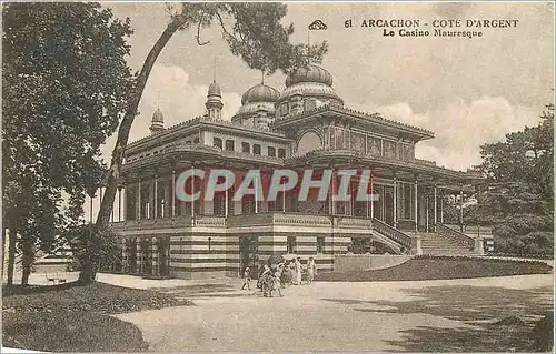 Ansichtskarte AK Arcachon Cote d'Argent Le Casino Mauresque