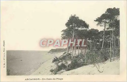 Cartes postales Arcachon Un Coin de Plage