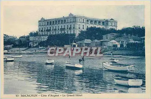 Cartes postales Arcachon Cote d'Argent Le Grand Hotel