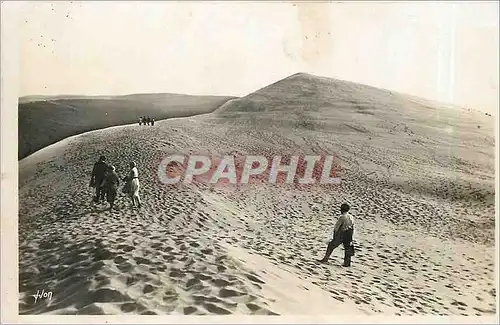 Ansichtskarte AK Cote d'Argent Arcachon La grande dune du Pyla la plus haute du monde