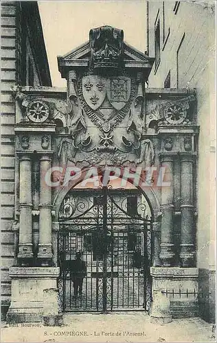 Cartes postales Compiegne La Porte de l'Arsenal