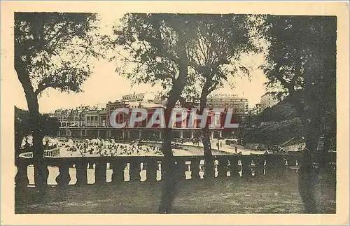 Cartes postales Biarritz Vue a Travers les Tamaris