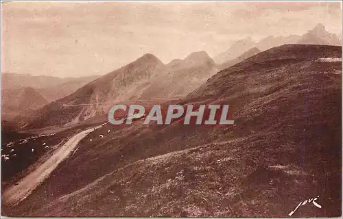 Cartes postales Jove Pau BP Heliogravure de Luxe Route thermale du Col d'Aubisque Les Paturages aux bords de la