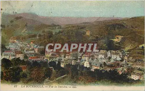 Cartes postales La Bourboule Vue de Fenestre