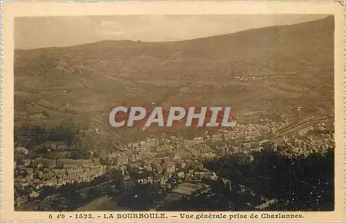 Cartes postales La Bourboule Vue generale prise de Charlannes