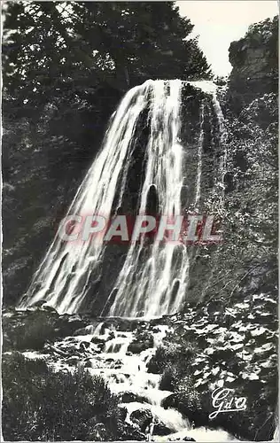 Ansichtskarte AK L'Auvergne Environs du Mont Dore et de La Bourboule Cascade du Rossignolet