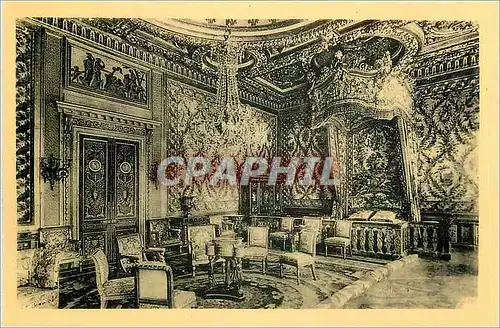 Cartes postales Chateau de Fontainebleau Chambre de Marie Antoinette