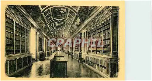 Cartes postales Chateau de Fontainebleau Galerie de Diane ou Bibliotheque