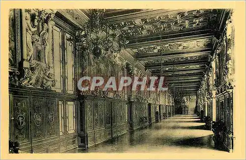 Cartes postales Chateau de Fontainebleau Galerie Francois