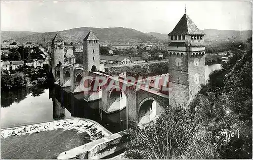 Cartes postales Cahors Lot Le Pont Valentre et le Lot