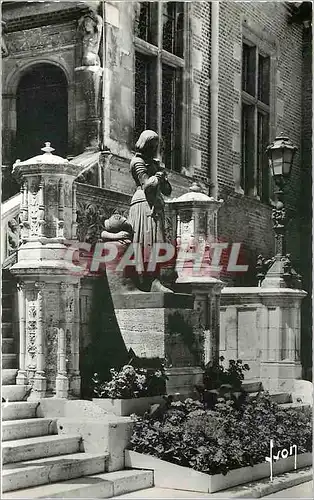 Cartes postales Orleans Loiret Statue de Jeanne d'Arc a l'Hotel de Ville