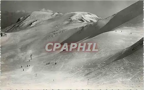 Cartes postales moderne Mont Dore Les Bains Les Champs de neige au Sancy A l'Arriere de neige au Sancy