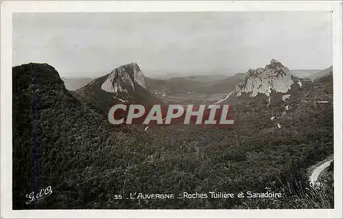 Cartes postales L'Auvergne Roches Tuiliere et Sanadoire