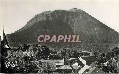 Cartes postales moderne L'Auvergne Le Puy de Dome Versant Est Cone Volcanique de 500 metres de haut Epoque quaternaire