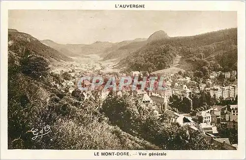 Ansichtskarte AK L'Auvergne Le Mont Dore Vue generale