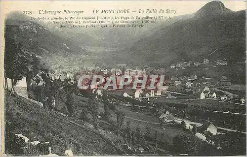 Ansichtskarte AK L'Auvergne Pittoresque Le Mont Dore La Vallee du Sancy