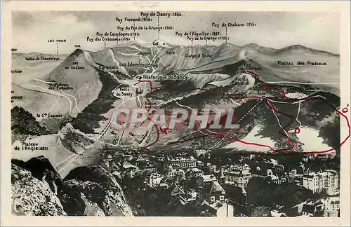 Ansichtskarte AK Le Mont Dore Vue Panoramique du Mont Dore