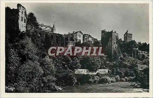Cartes postales Sauveterre de Bearn BP Les ruines des Souverains du Bearn et le Tour Montreal Le Gave aux beaux