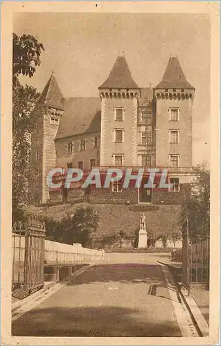 Ansichtskarte AK Pau Basses Pyrenees Le Chateau vue de la Basse Plante