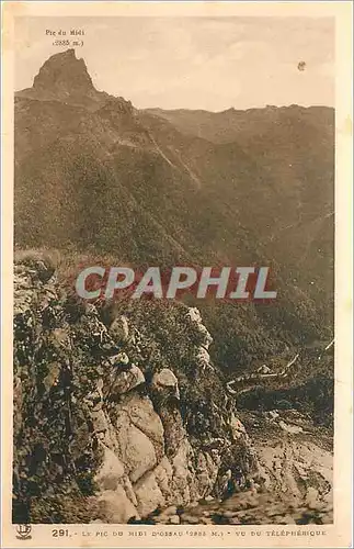 Cartes postales Pic du Midi Le Pic du Midi d'Ossau vu du Telepherique