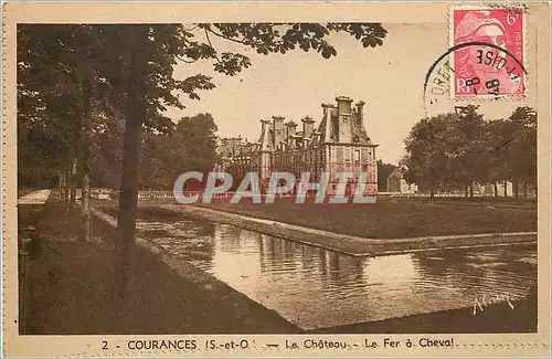 Cartes postales Courances S et O Le Chateau Le Fer a Cheval