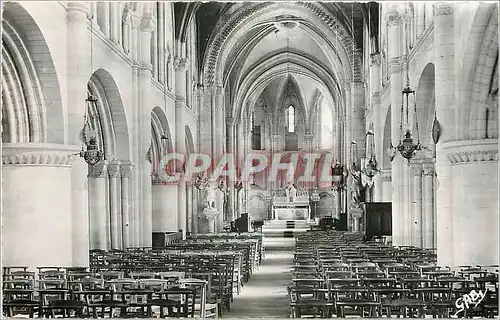 Moderne Karte Ouistreham Calvados Interieur de l'Eglise