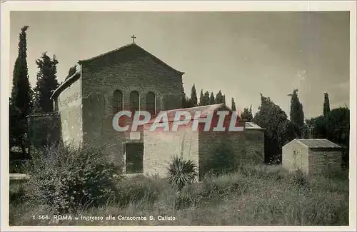 Ansichtskarte AK Roma Ingresso alle Catacombe S Calisto