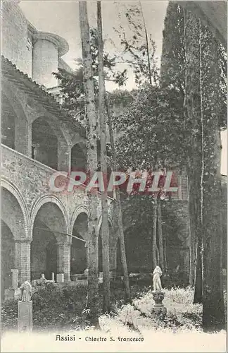 Cartes postales Assisi Chiestro S Francesco